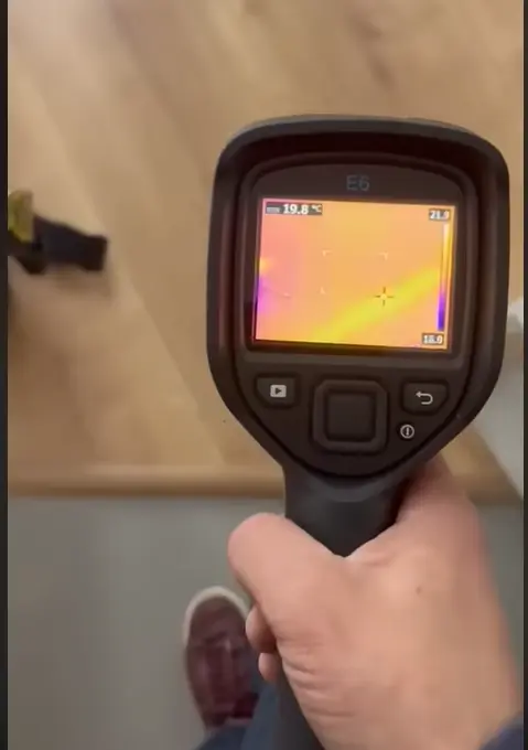 Thermal imaging for hidden wall leak detection Fort Collins CO