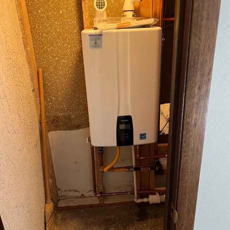 Tankless water heater installation Fort Collins CO